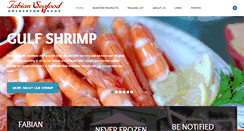 Desktop Screenshot of fabianseafood.com